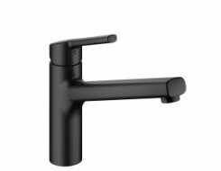 KWC Μπαταρία Κουζίνας LUNA E Black Matt