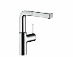 KWC Μπαταρία Κουζίνας AVA με αποσπώμενο ντουσάκι