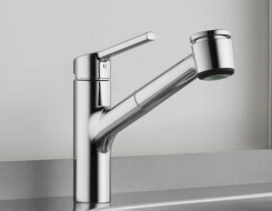 KWC Μπαταρία Κουζίνας LUNA E με αποσπώμενο ντουσάκι