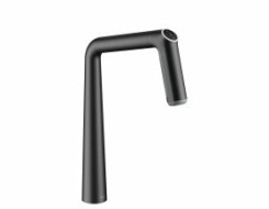 KWC Μπαταρία Κουζίνας KIO ηλεκτρονική με αποσπώμενο ντουσάκι Black Matt 