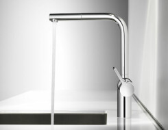 KWC Μπαταρία Κουζίνας LIVELLO με αποσπώμενο ντουσάκι