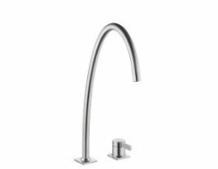 KWC Μπαταρία Κουζίνας ERA 2οπη Stainless Steel