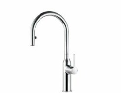 KWC Μπαταρία Κουζίνας SIN με αποσπώμενο ντουσάκι 2 ροών