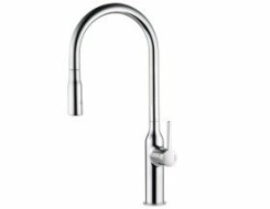 KWC Μπαταρία Κουζίνας SIN με αποσπώμενο ντουσάκι 