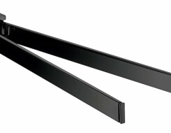 Emco loft πετσετοκρεμάστρα με διπλό μπράτσο 437mm  Black