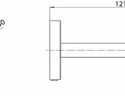 Emco round Χαρτοθήκη spare White 