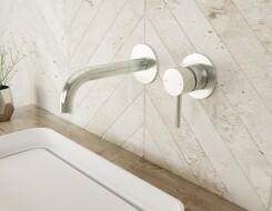 Steinberg 100 Νιπτήρος Τοίχου Brushed Nickel