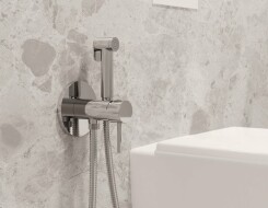 Steinberg concealed single lever mixer with bidet spray