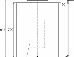 Emco mee Καθρέπτης LED 600 x 790 mm