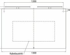 Emco mee Καθρέπτης LED 1300 x 790 mm