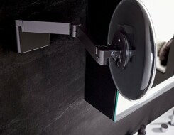Emco evo LED μεγενθυντικός καθρέπτης καλλωπισμού x5 Black
