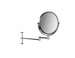 Emco pure Μεγενθυντικός καθρέπτης καλλωπισμού x3, με δυνατότητα ρύθμισης ύψους Ø 200mm