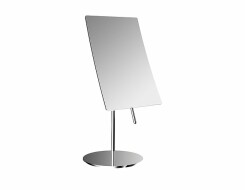 Emco pure Επιτραπέζιος μεγενθυντικός καθρέπτης καλλωπισμού x3, με λαβή, 132x148mm