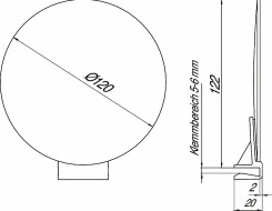 Emco pure Mεγενθυντικός καθρέπτης καλλωπισμού x3