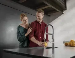 KWC BISTRO E Μπαταρία Κουζίνας Stainless steel