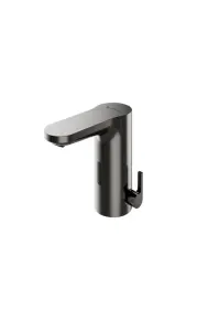 Schell CELIS E² Electronic wash basin tap Mains operation Brushed Graphite (transformer plug)