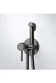 Steinberg 100 Bidet concealed - single lever mixer Brushed Gun Metal