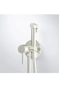 Steinberg 100 Bidet concealed - single lever mixer Brushed Nickel