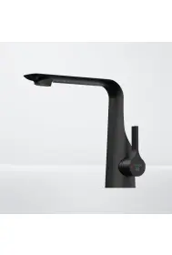 Steinberg 290 Single-lever basin mixer Matt Black