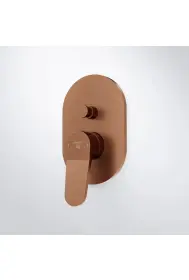Steinberg 340 Εντοιχισμένος μείκτης ντους 2 σημείων Brushed Copper