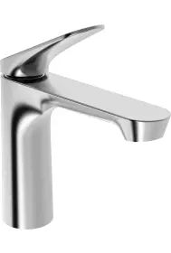 HansaGenesis Washbasin faucet Brushed steel