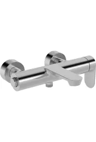 HansaGenesis Μπαταρία Λουτρού Brushed steel