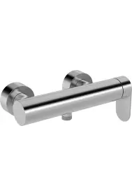 HansaGenesis Μπαταρία Ντούς Brushed steel