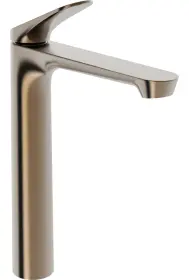 HansaGenesis High washbasin faucet Brushed bronze