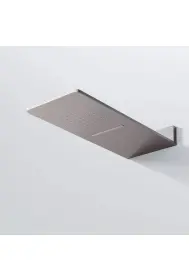 Steinberg 390 Wall rain shower panel Brushed Gun Metal