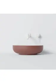 Steinberg 440 Νιπτήρας 400 mm x 120 mm Bordeaux