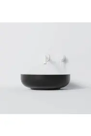 Steinberg 440 Νιπτήρας 400 mm x 120 mm Matt White / Matt Black