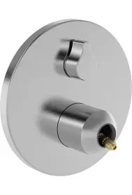 Hansa Μπαταρία Λουτρού Brushed steel