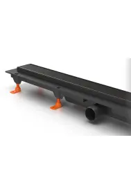 Γραμμικό Σιφώνι Weridrain exclusive 40 FLIS Black Tileble 550mm