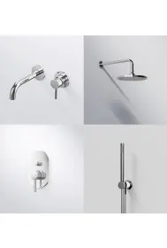Complete shower and basin system ST 100