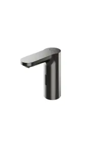 Schell CELIS E² Electronic wash basin tap only cold water Mains operation Brushed Graphite (transformer plug).