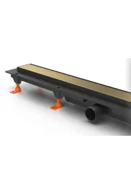 Γραμμικό Σιφώνι Weridrain exclusive 40 FLIS Gold Tileble 550mm
