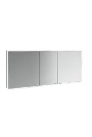 Illuminated mirror Εmco prime slim 1600mm LED-lights ( 3 doors)