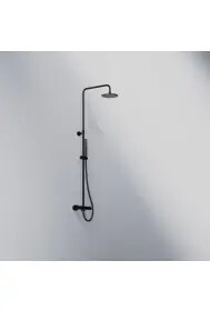 Steinberg Series 100 shower system Black Matt
