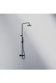 Steinberg Series 100 shower system Black Matt