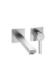 KWC AVA E Trim kit - Lever mixer - Basin Steel