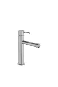 KWC ONO E Lever mixer Washbasin A135 Stainless Steel