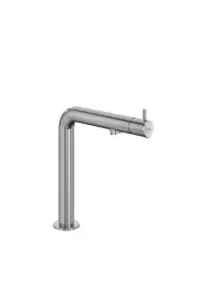 KWC ONO E Lever mixer Washbasin A160 Stainless Steel