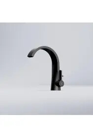 Steinberg 280 Single lever basin mixer Black Matt