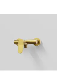 Series 340 exposed single lever mixer ½'' for shower with ceramic cartridge Brushed Gold