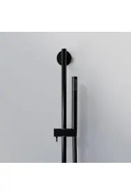 Series 340 shower set Black Matt