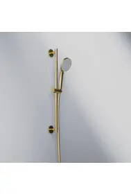 Steinberg 340 Bεργα - Τηλέφωνο 3 ροών - Σπιραλ - Shower Set Brushed Gold