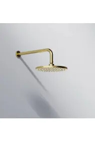 Series 340 rain shower ø 220 mm x 8 mm Brushed Gold