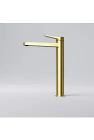 Series 340 single lever basin mixer Brushed Gold