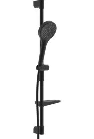 HANSA VIVA Βέργα σπιράλ τηλέφωνο 3 ροών set Black Matt