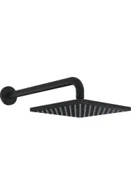 HANSA VIVA Overhead shower, 200x200 mm Black Matt